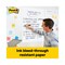 Post-It Pad, 25"X30" Self-Stick, White, PK6 559VAD6PK - alternate 11